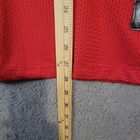 358‎ Nike Dontari Poe Kansas City Chiefs Mens Jersey Sz 48 (L) Red White - Picture 7 of 9